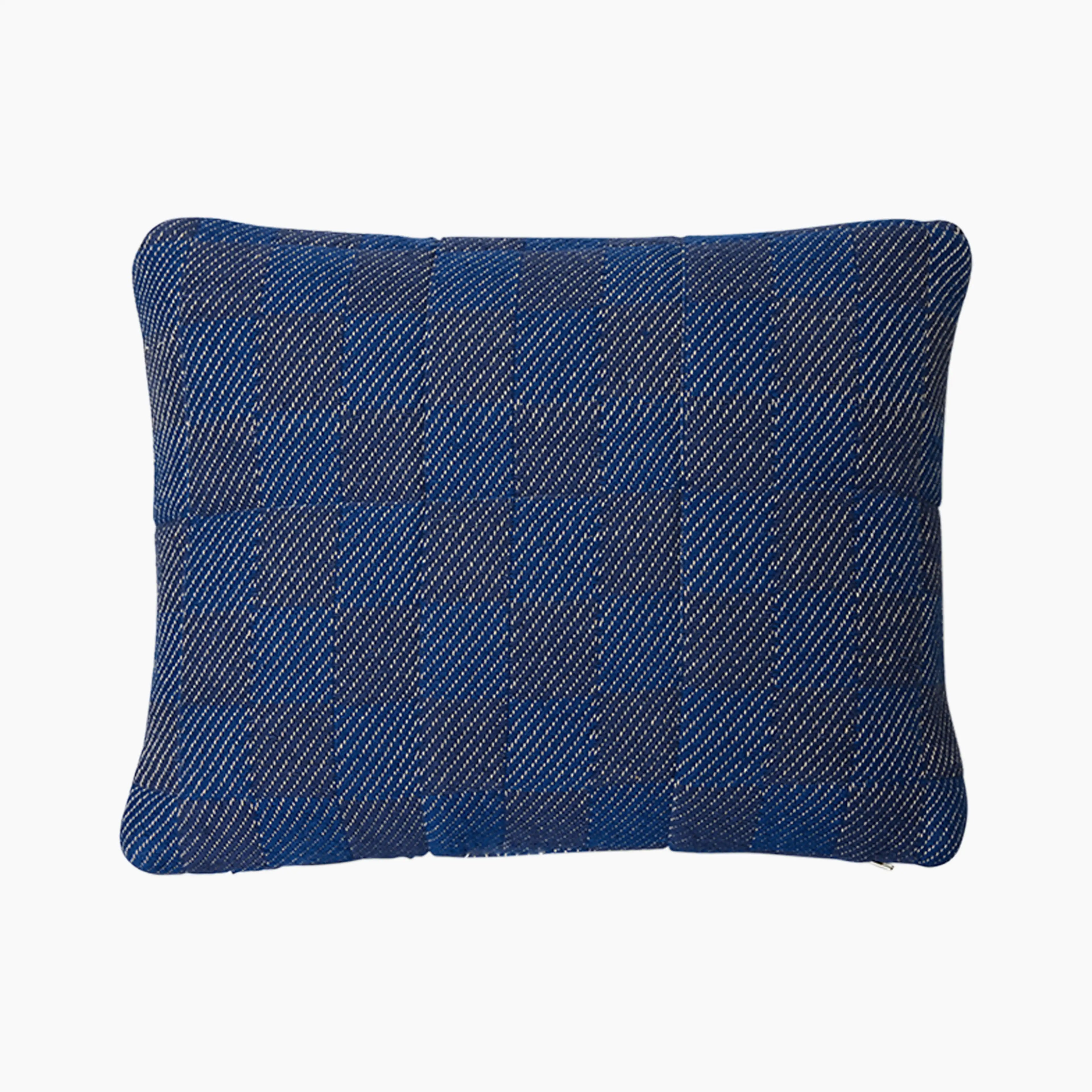 HKliving Checkered Rectangle Woven Cushion | Berries