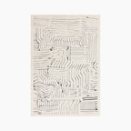 Edison Rug | Grey & Ivory