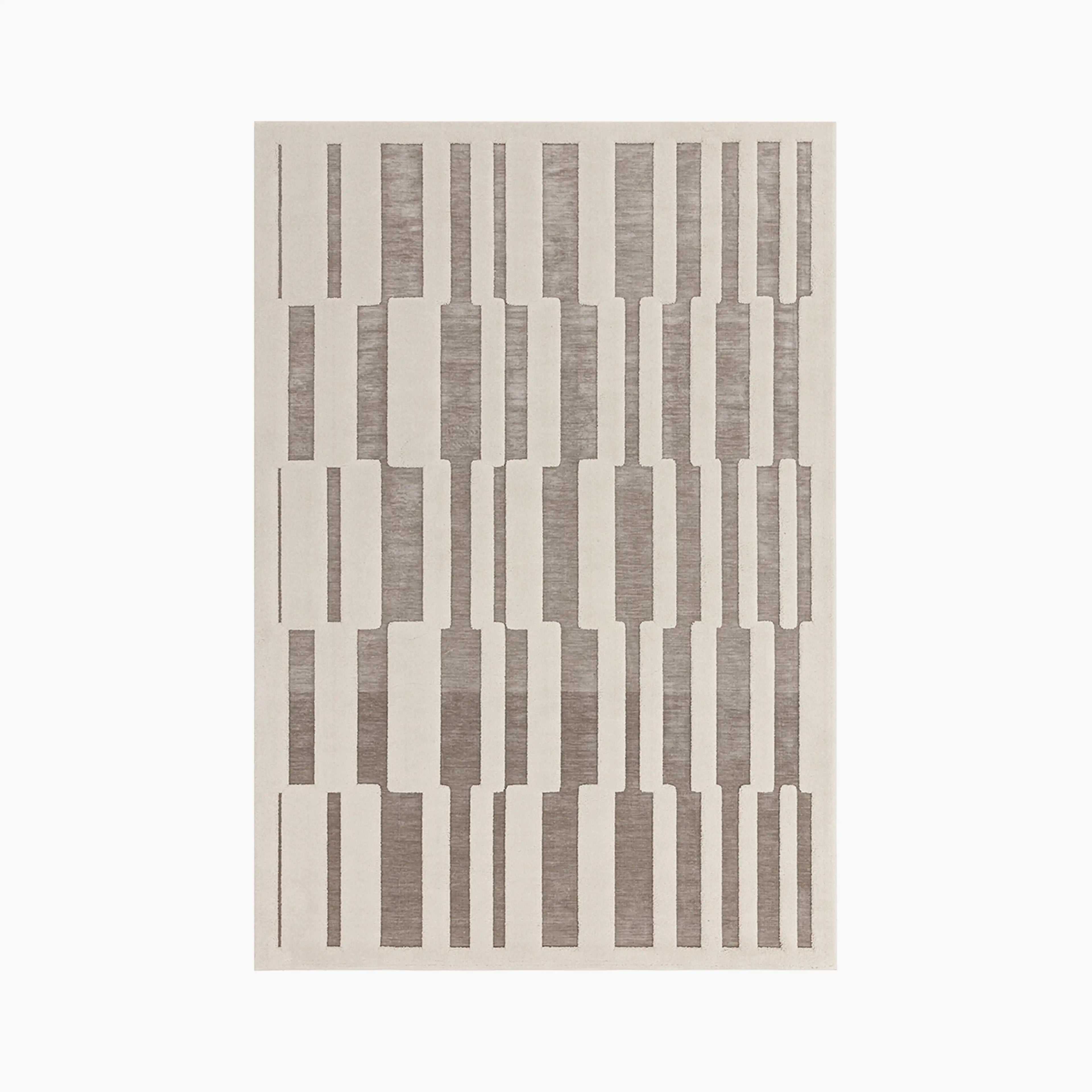 Lyall Rug | Taupe & Ivory