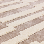 Lyall Rug | Taupe & Ivory