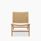 Jensen Accent Chair | Natural Weave & Oak