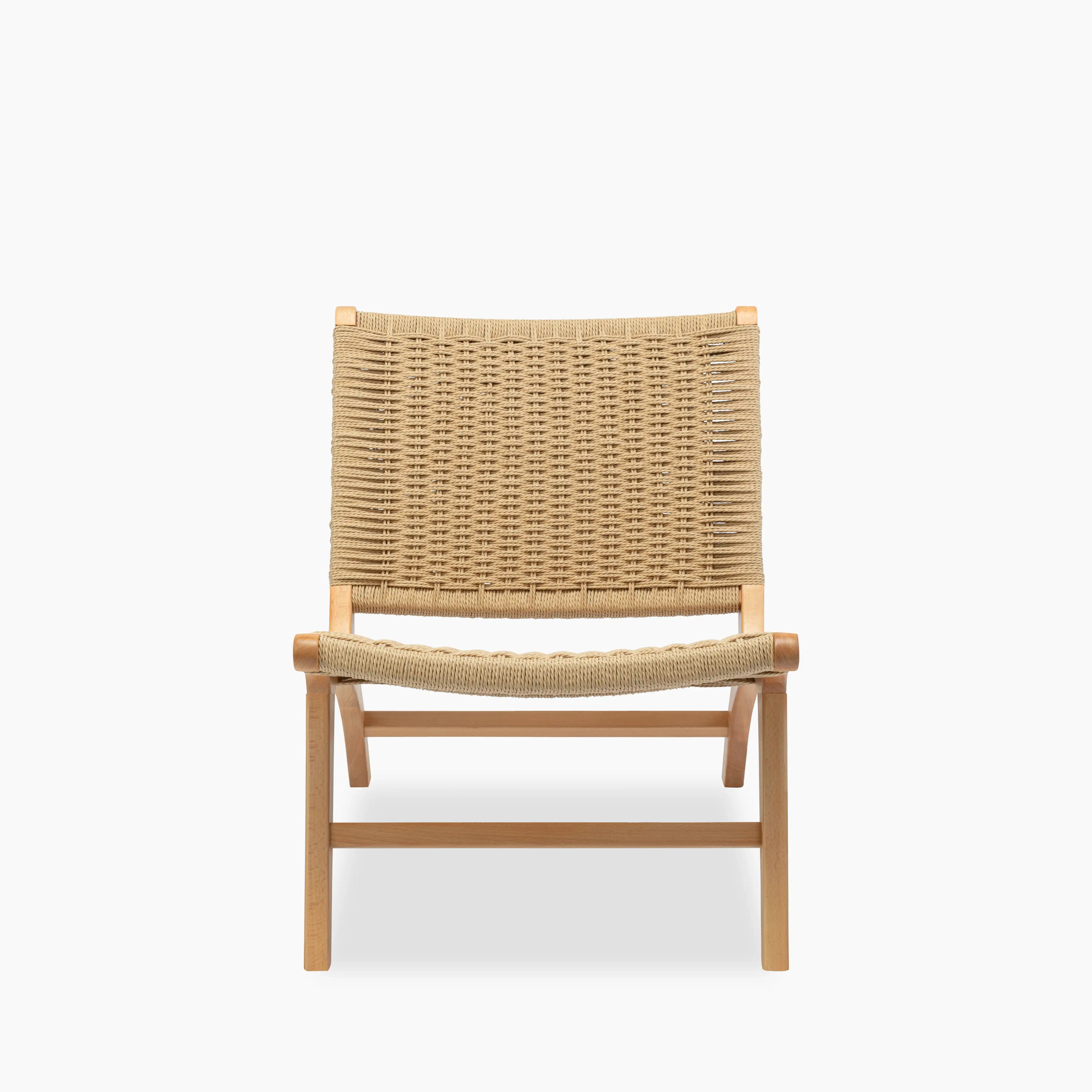 Jensen Accent Chair | Natural Weave & Oak