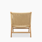 Jensen Accent Chair | Natural Weave & Oak