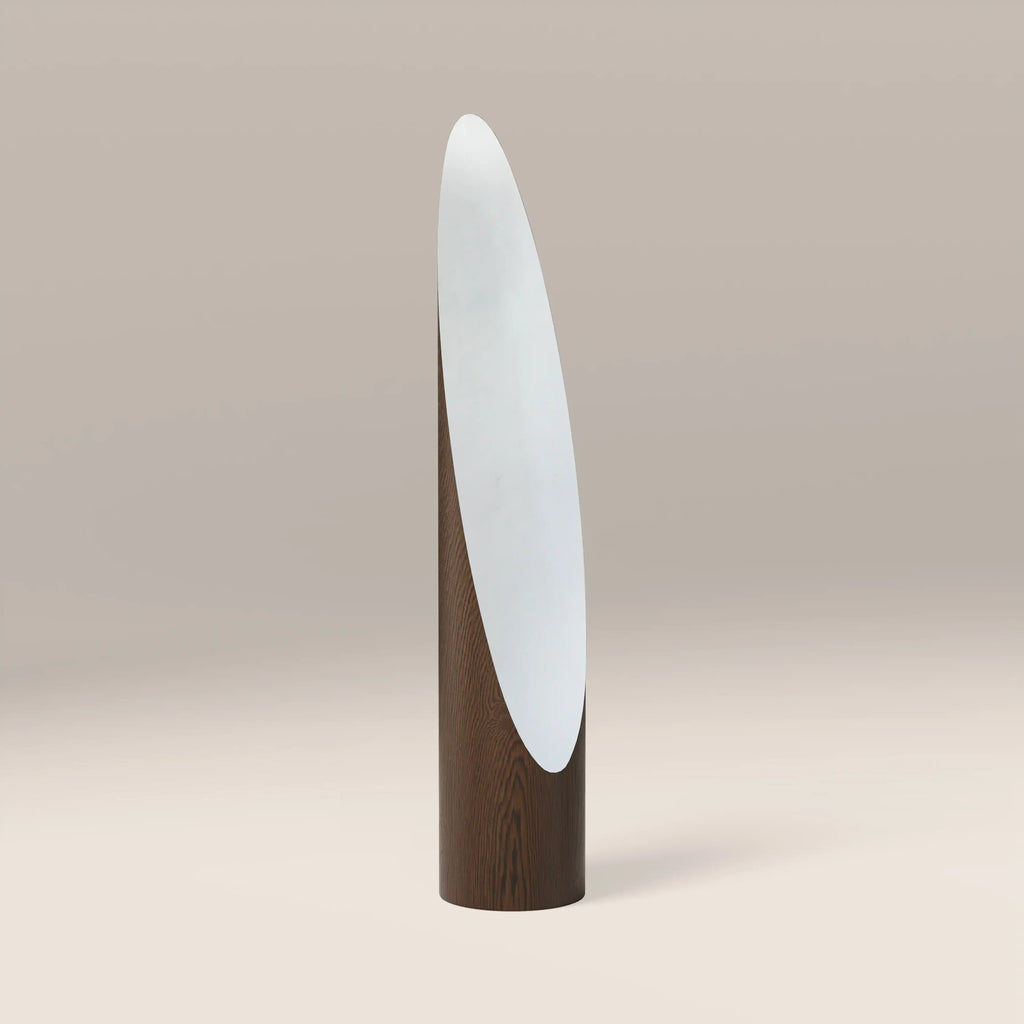 Finn Full Length Floor Mirror, 170 x 32 cm| Dark Walnut