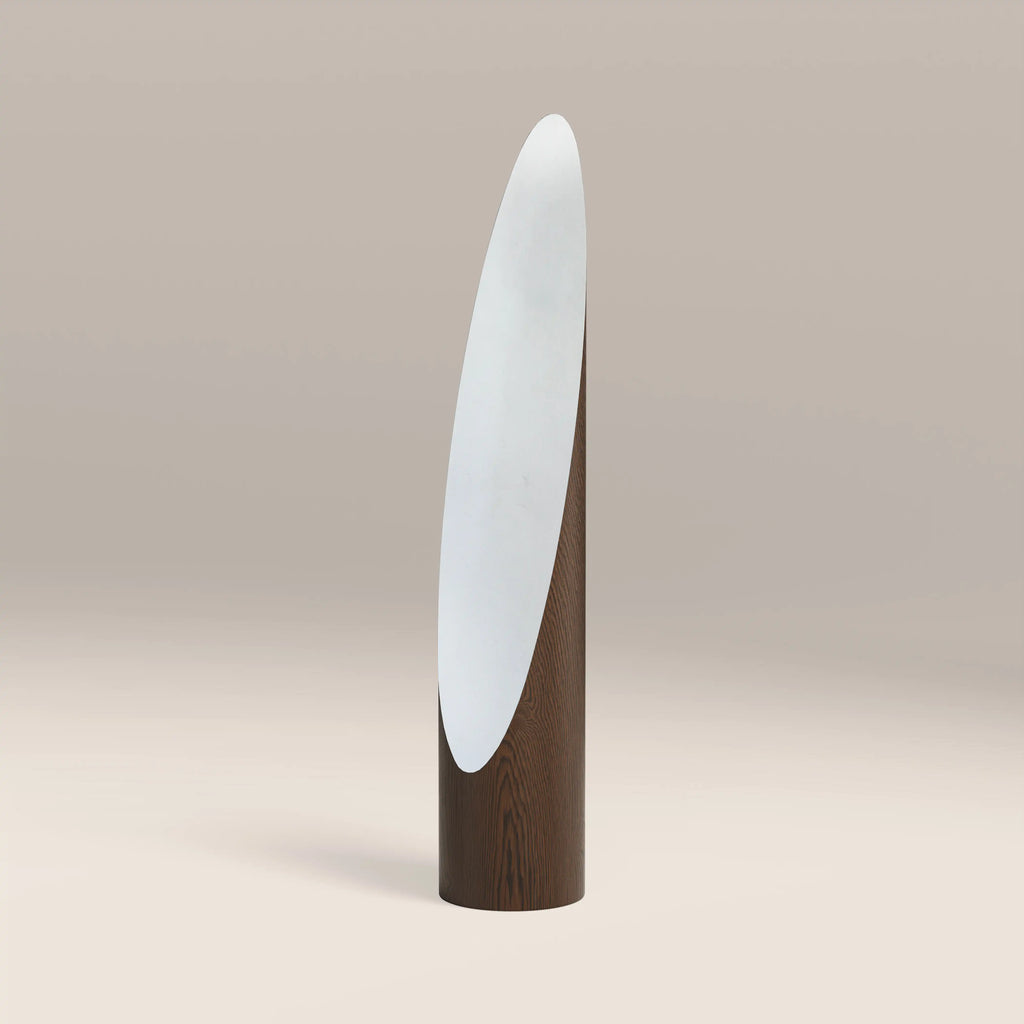 Finn Full Length Floor Mirror, 170 x 32 cm| Dark Walnut