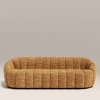 Ivy 3 Seater Sofa | Speckled Honey Sustainable Boucle
