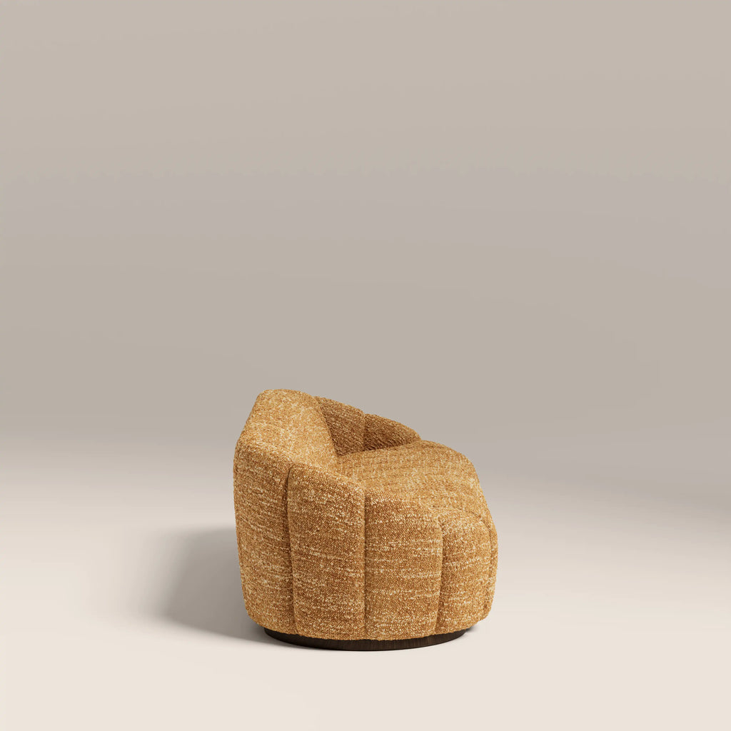 Ivy 3 Seater Sofa | Speckled Honey Sustainable Boucle