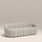 Ivy 3 Seater Sofa | Speckled Stone Sustainable Boucle