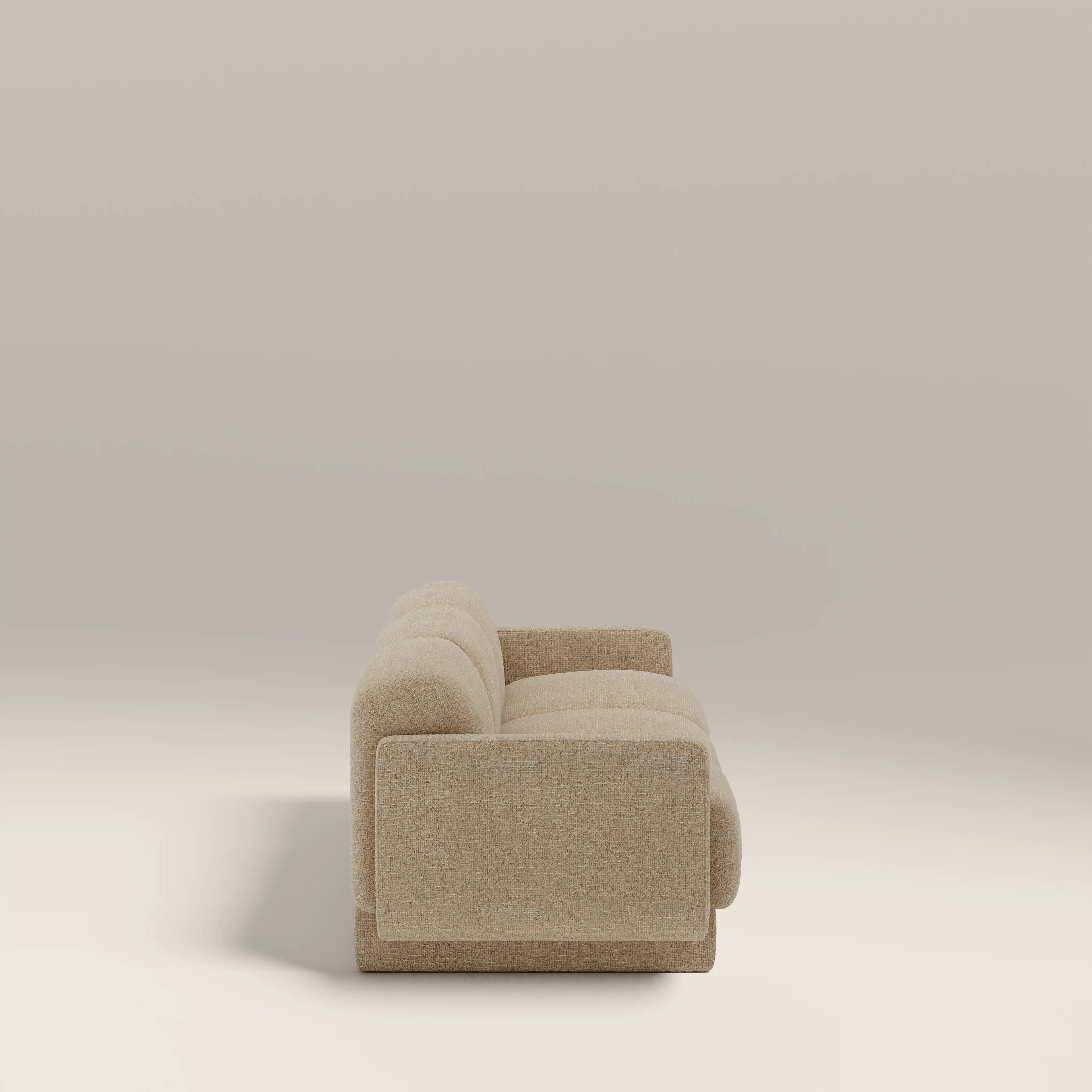 Connick 3 Seater Sofa | Speckled Latte Boucle