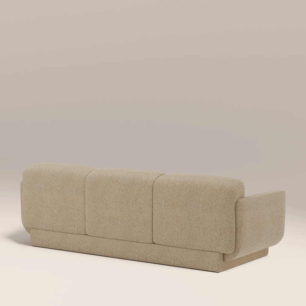 Connick 3 Seater Sofa | Speckled Latte Boucle