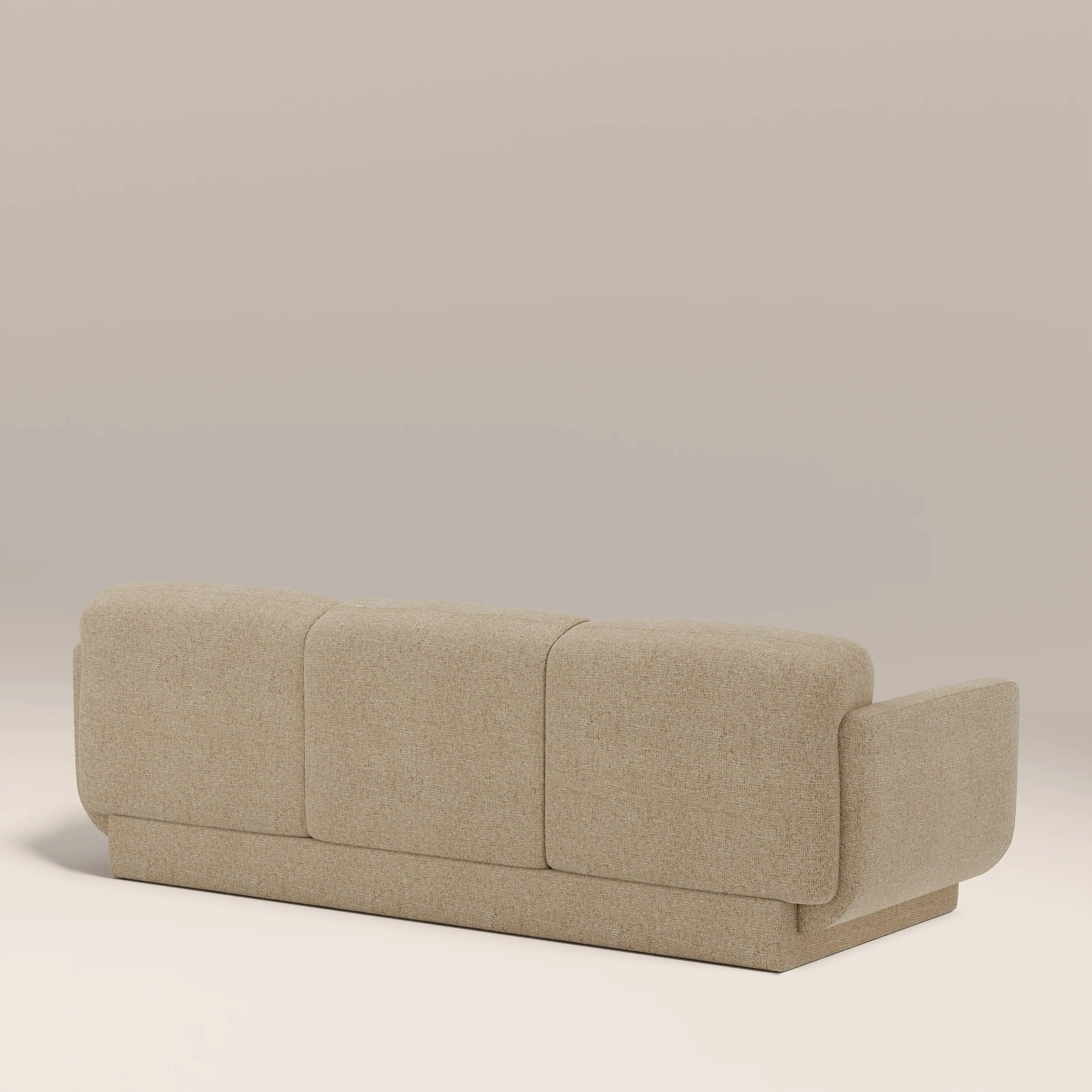 Connick 3 Seater Sofa | Speckled Latte Boucle