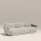 Connick 3 Seater Sofa | Speckled Stone Sustainable Boucle