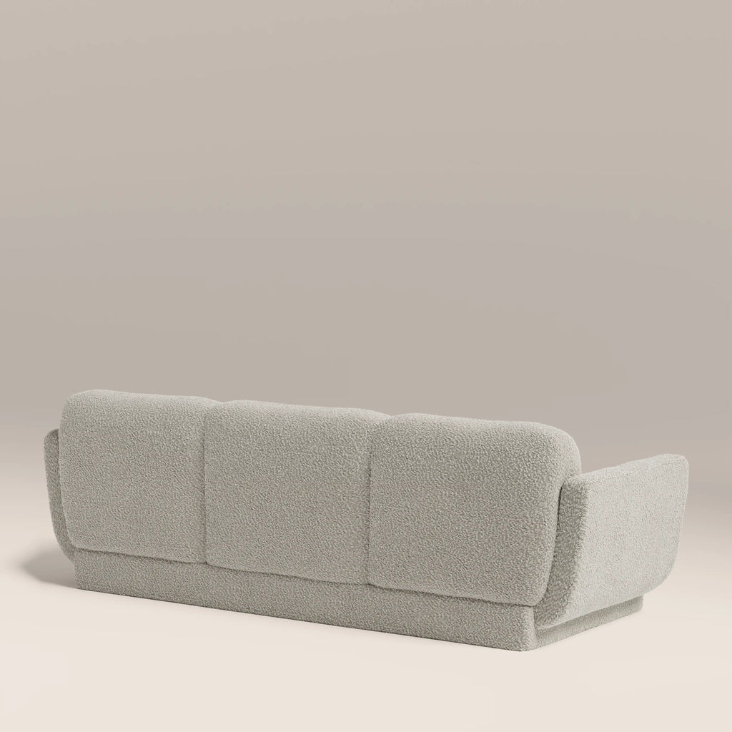 Connick 3 Seater Sofa | Speckled Stone Sustainable Boucle