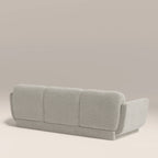 Connick 3 Seater Sofa | Speckled Stone Sustainable Boucle