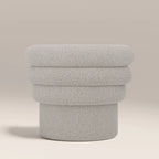 Ethan Accent Chair | Speckled Stone Sustainable Boucle