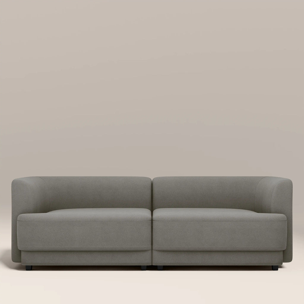 Harley 3 Seater Sofa | Pebble Grey Fabric