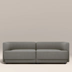 Harley 3 Seater Sofa | Pebble Grey Fabric
