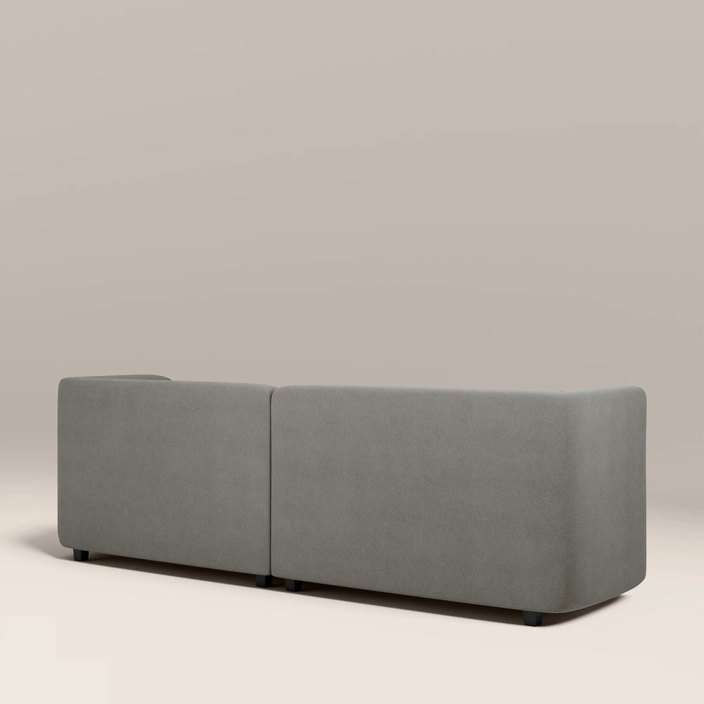 Harley 3 Seater Sofa | Pebble Grey Fabric