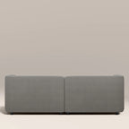 Harley 3 Seater Sofa | Pebble Grey Fabric