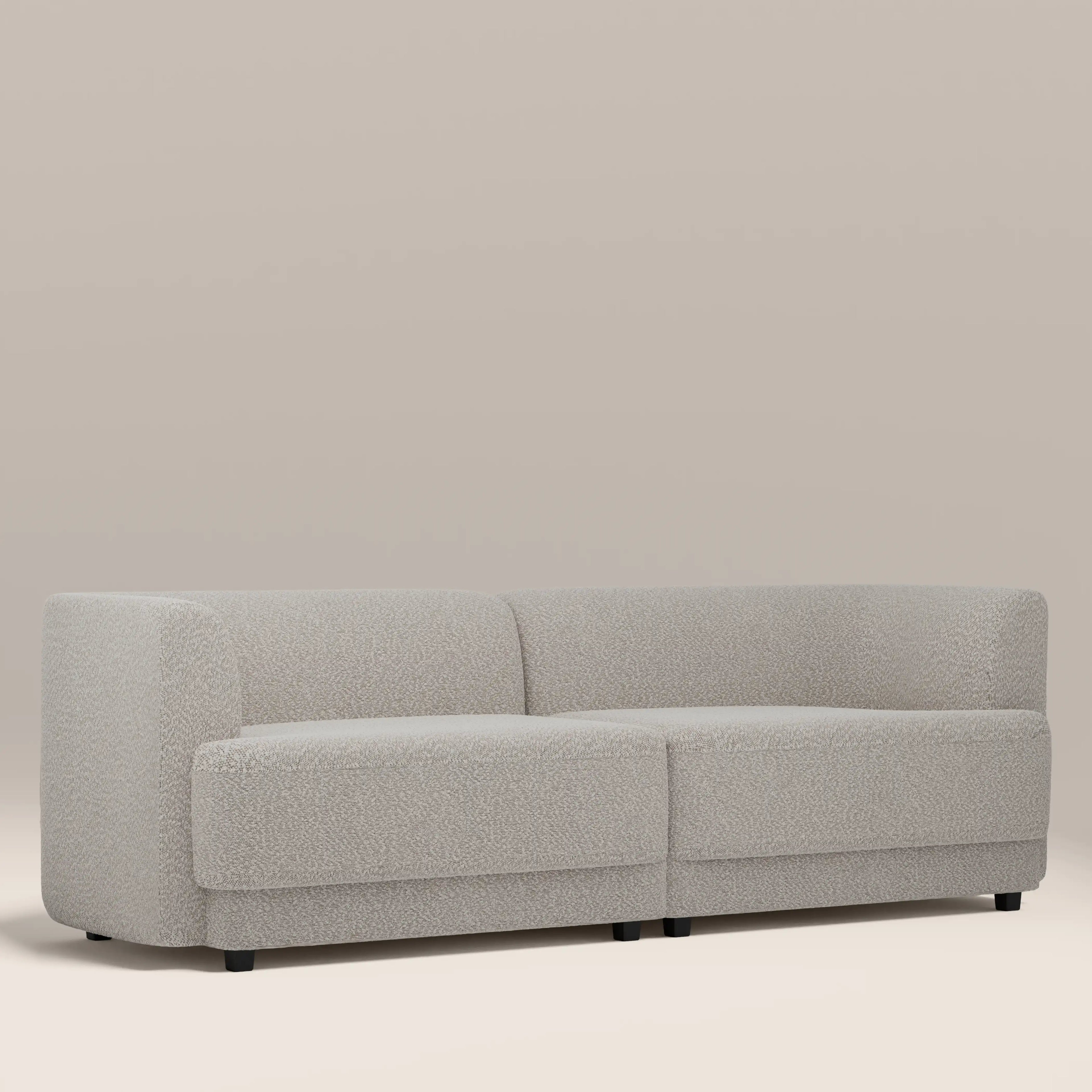 Harley 3 Seater Sofa | Speckled Stone Sustainable Boucle