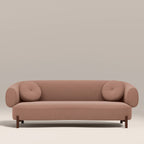 Hallfield 3 Seater Sofa | Blush Pink Sustainable Velvet
