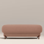 Hallfield 3 Seater Sofa | Blush Pink Sustainable Velvet