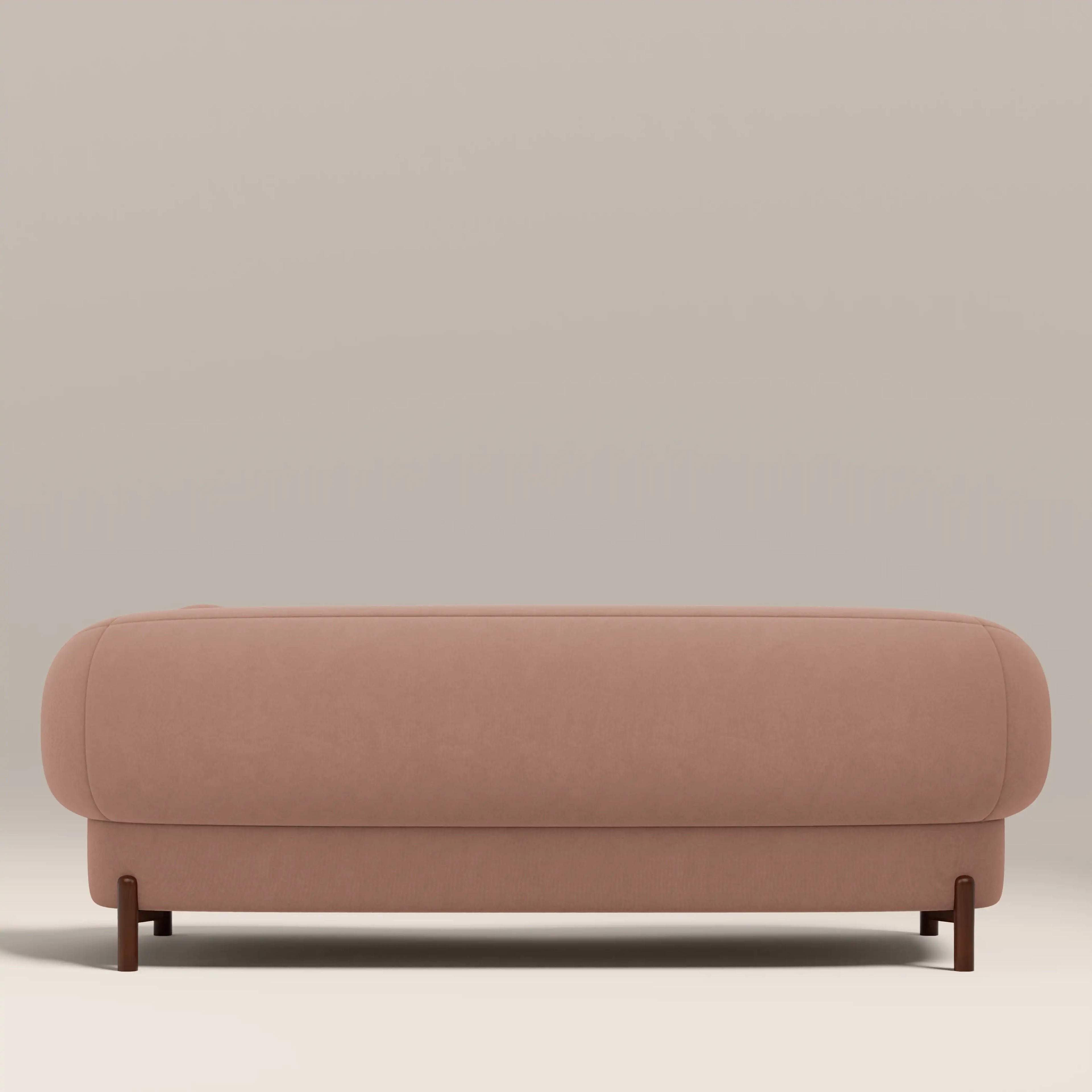 Hallfield 3 Seater Sofa | Blush Pink Sustainable Velvet