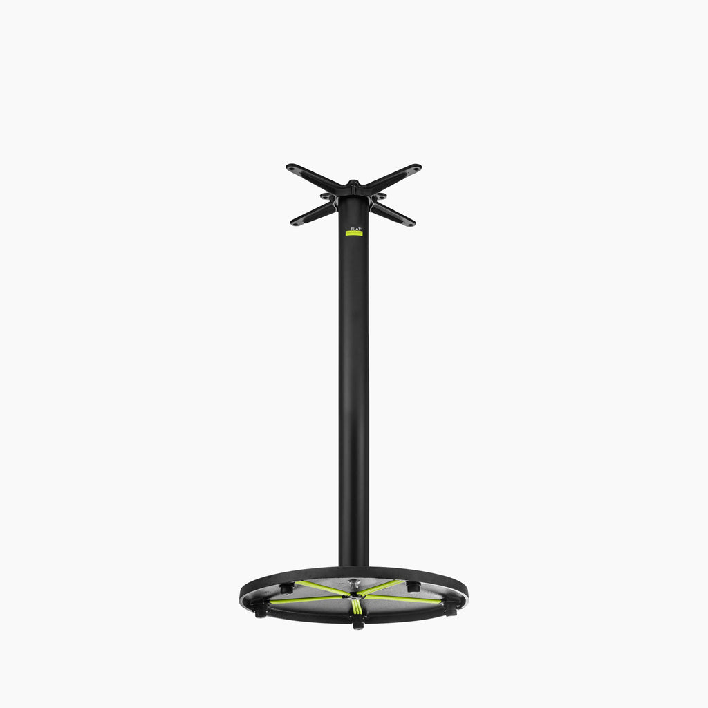Hayworth Auto-Adjust UR22 Black Bar Table Base | Black