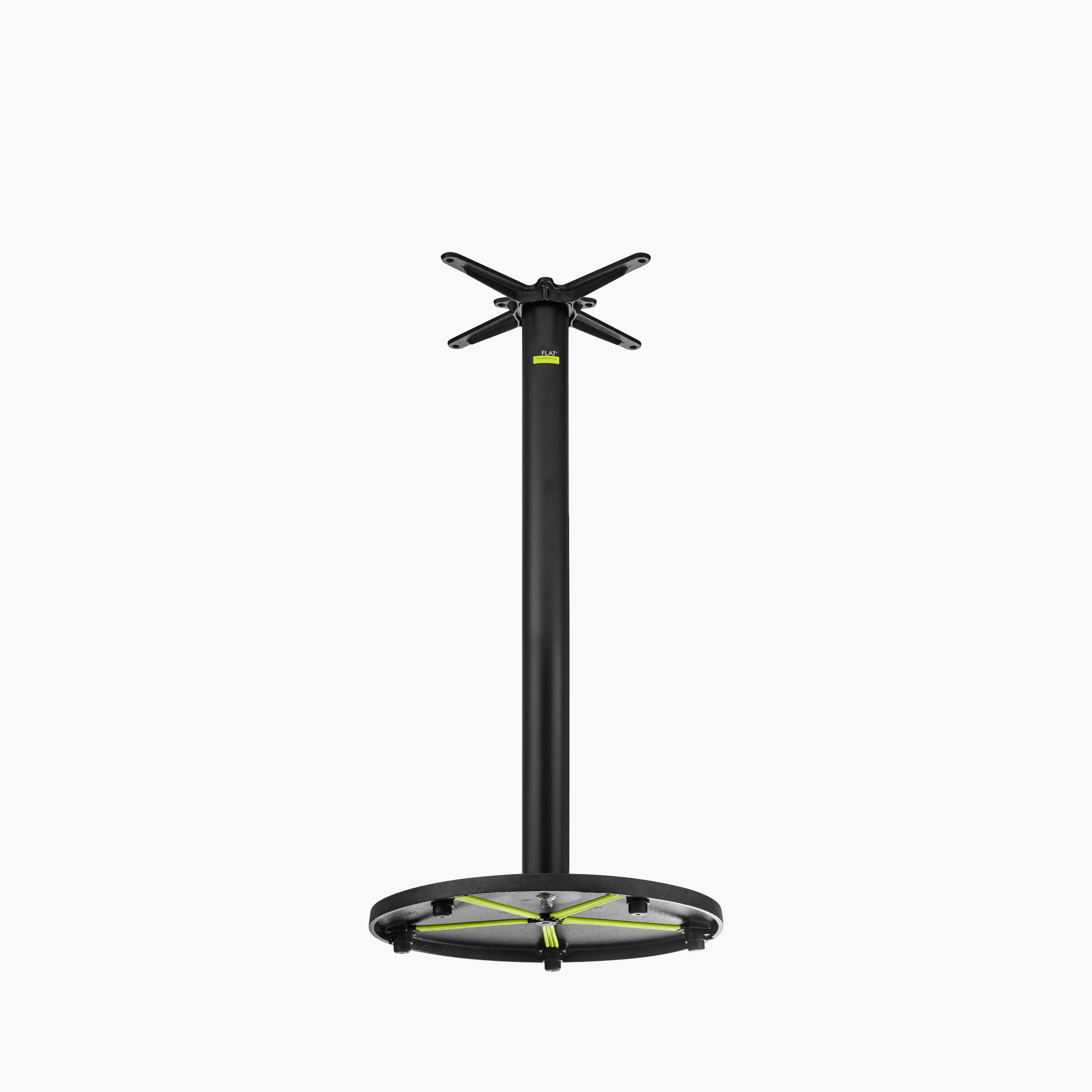 Hayworth Auto-Adjust UR22 Black Bar Table Base | Black