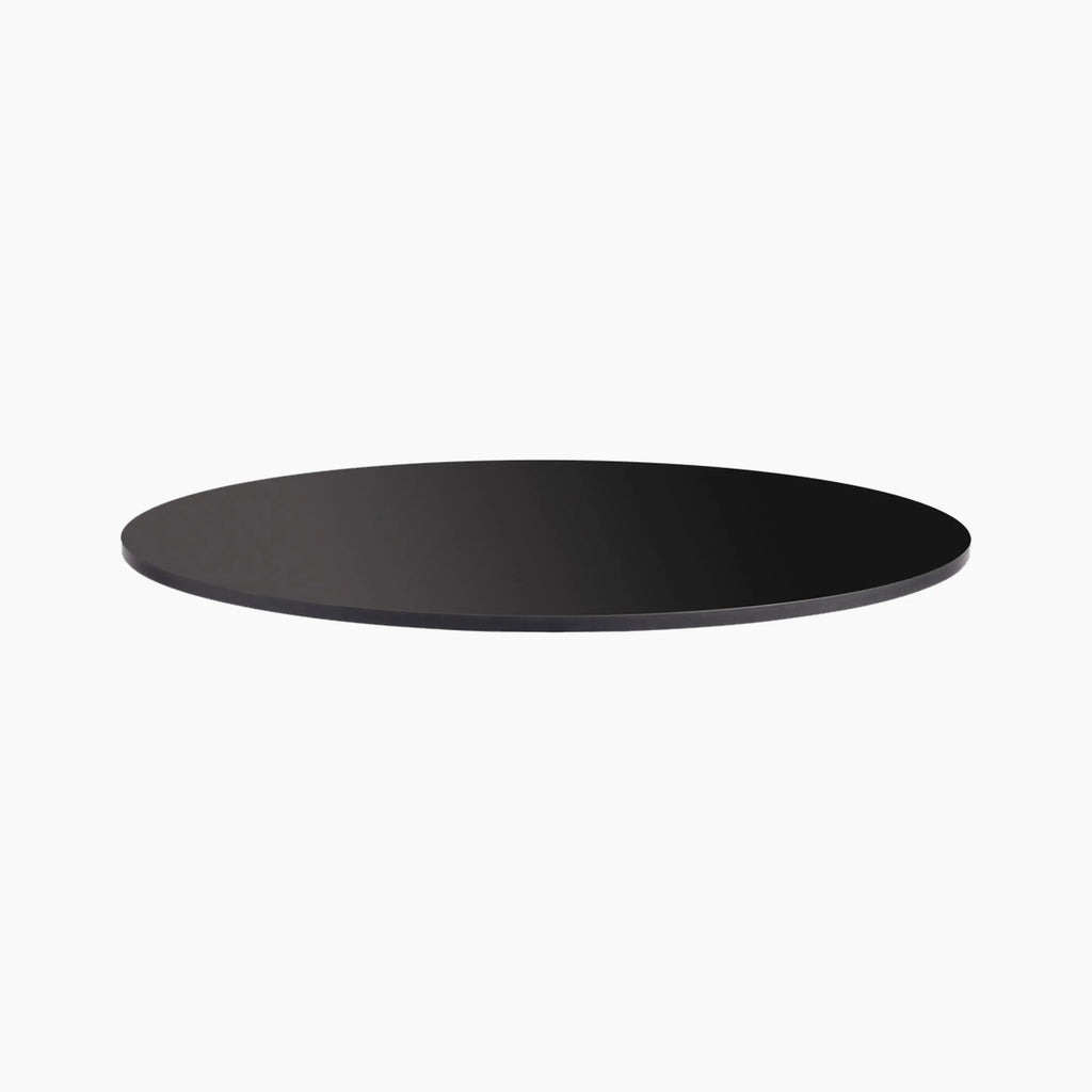 Kayden Round High Pressure Laminate Table Top | Black