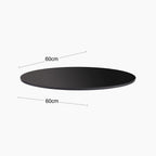 Kayden Round High Pressure Laminate Table Top | Black