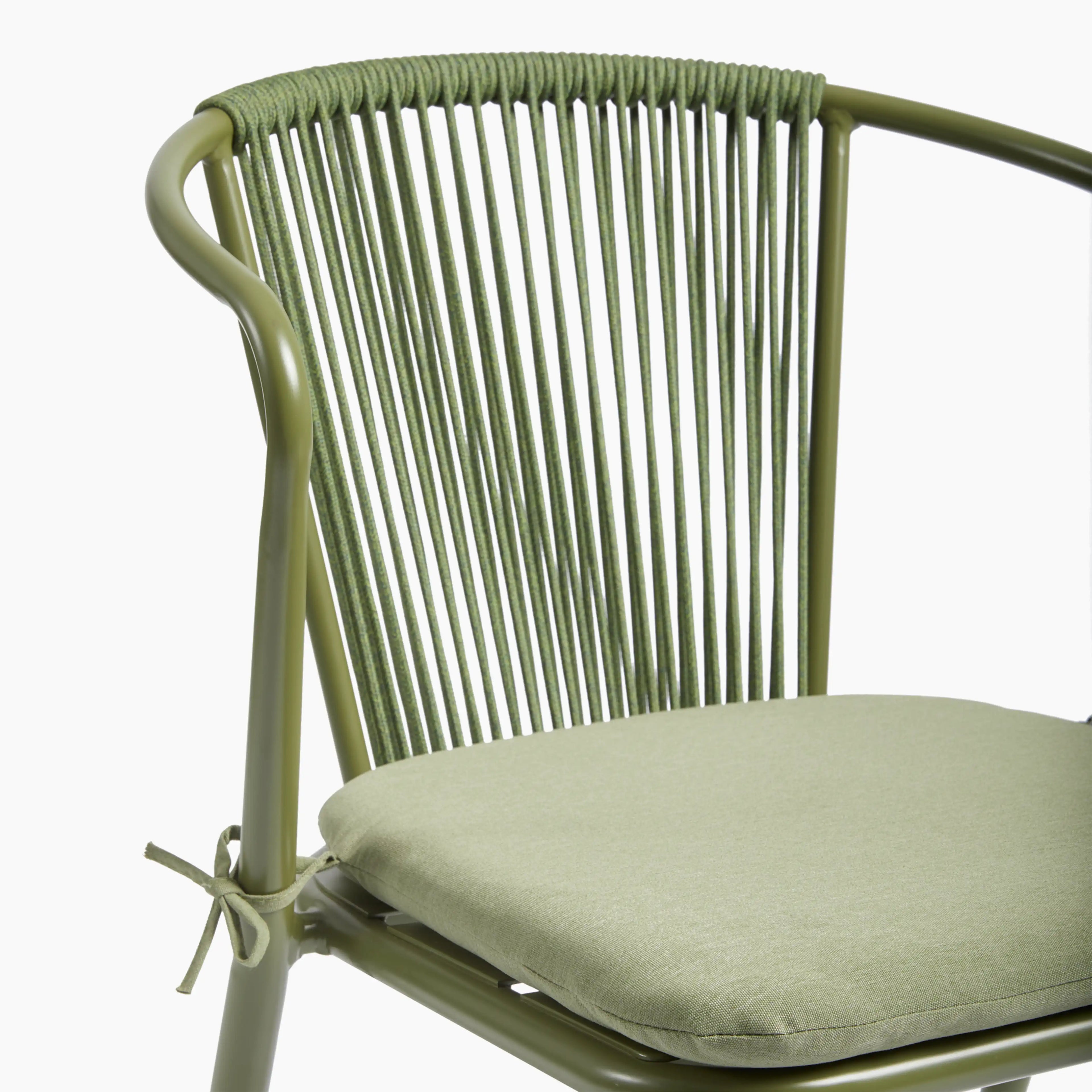 Lombard Carver Dining Chair | Olive Green Fabric & Olive Green