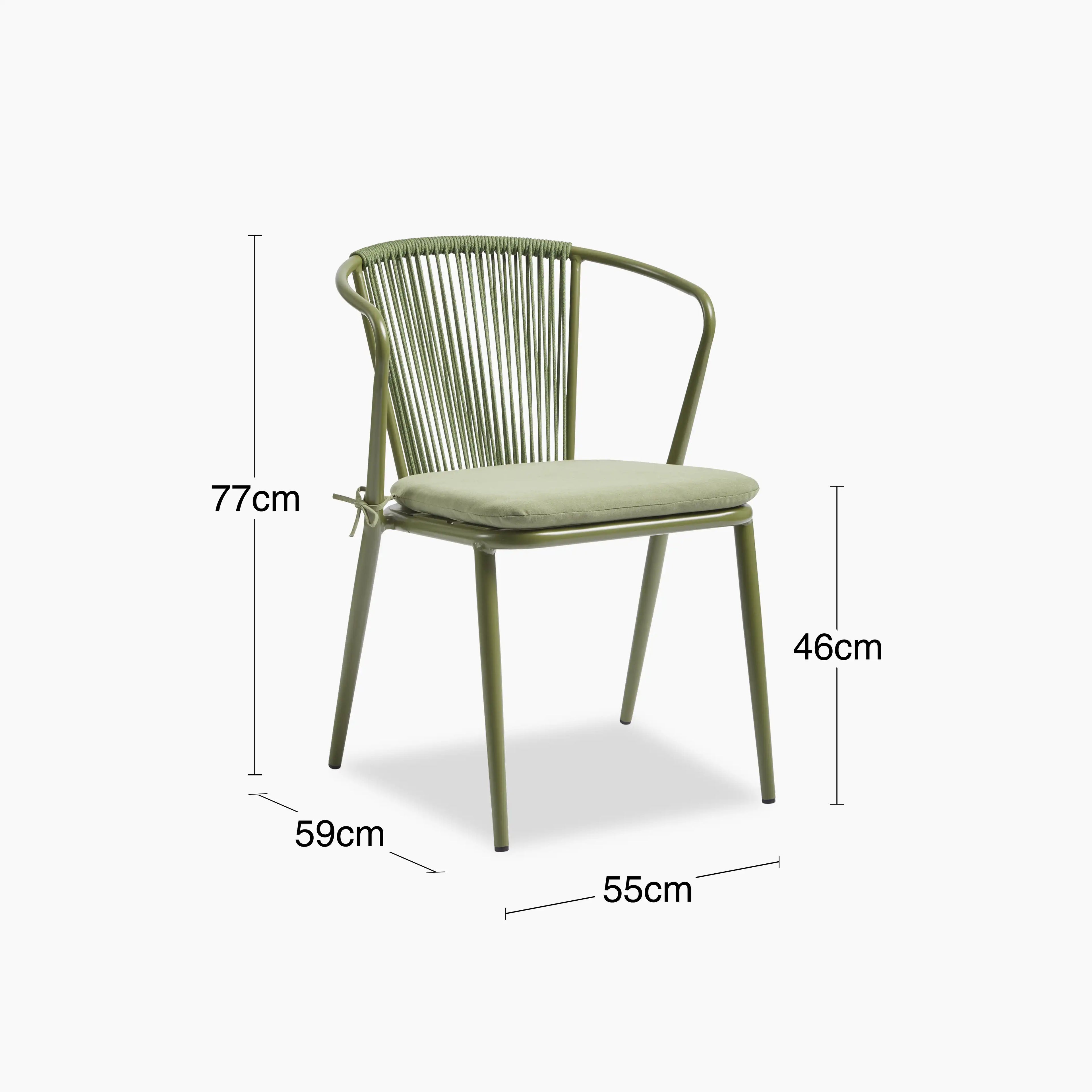 Lombard Carver Dining Chair | Olive Green Fabric & Olive Green