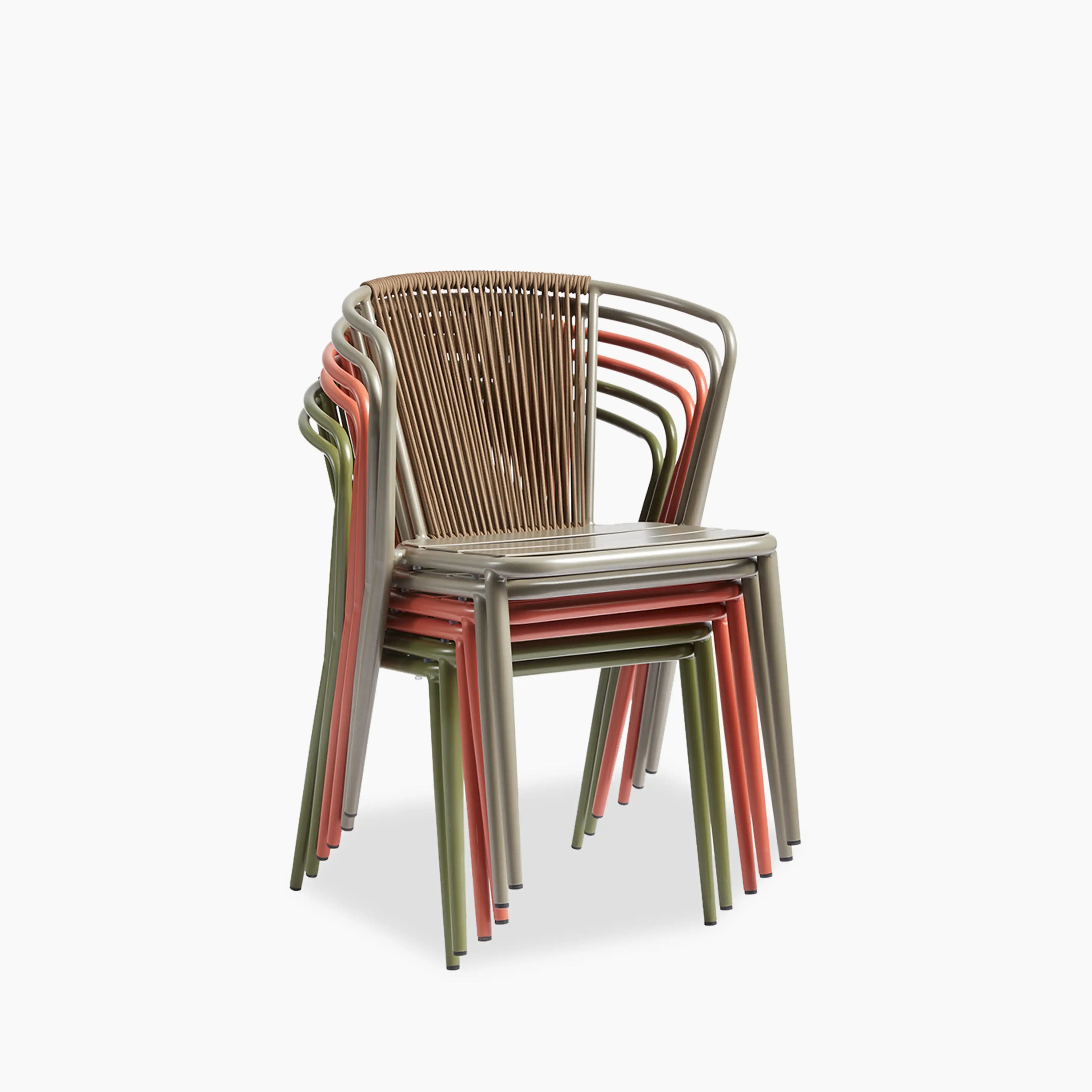 Lombard Carver Dining Chair | Burnt Orange Fabric & Burnt Orange