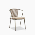 Lombard Carver Dining Chair | Taupe Fabric & Taupe