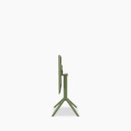 Aiden 4 Seat Square Folding Cafe Table | Green