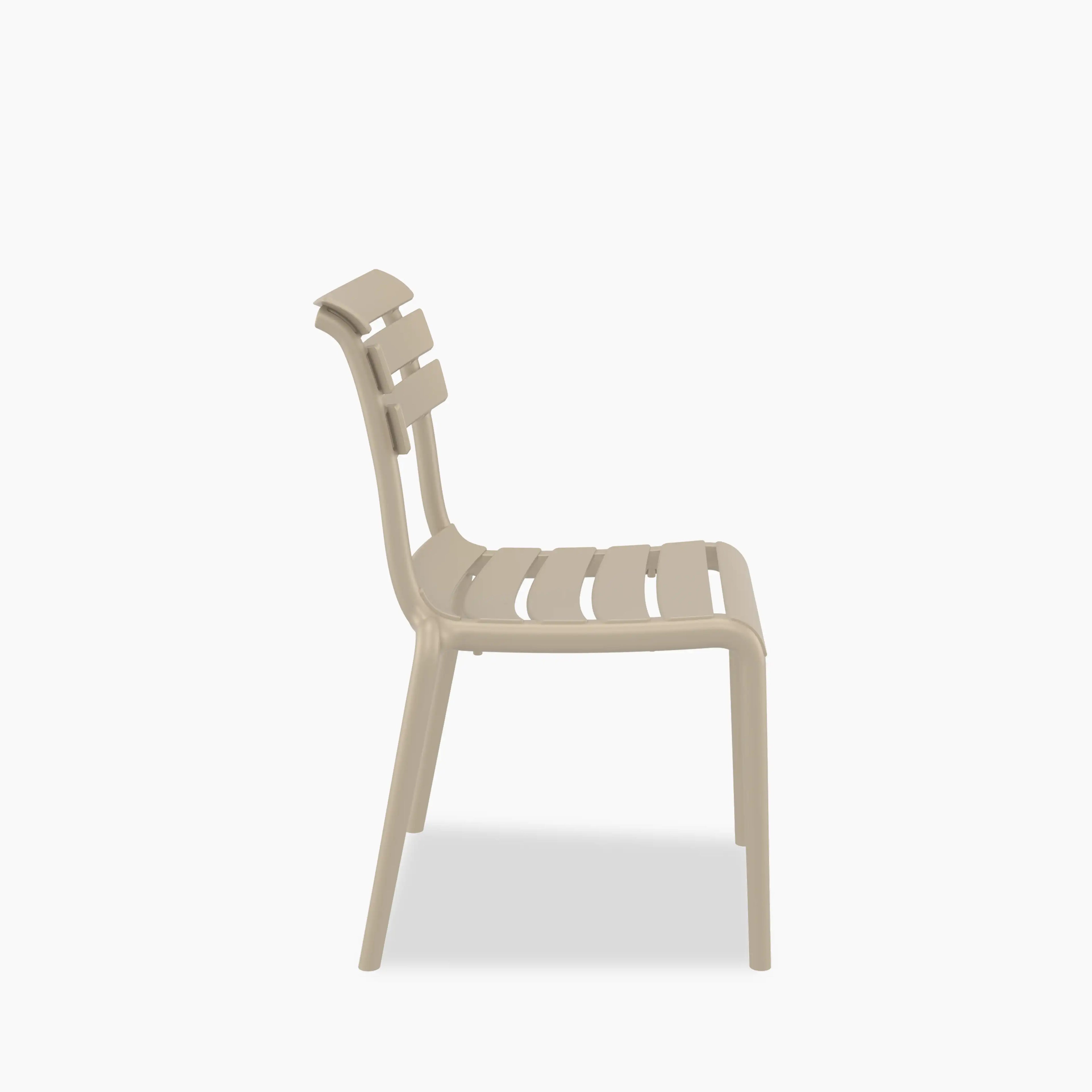 Hampton Stackable Dining Chair | Taupe