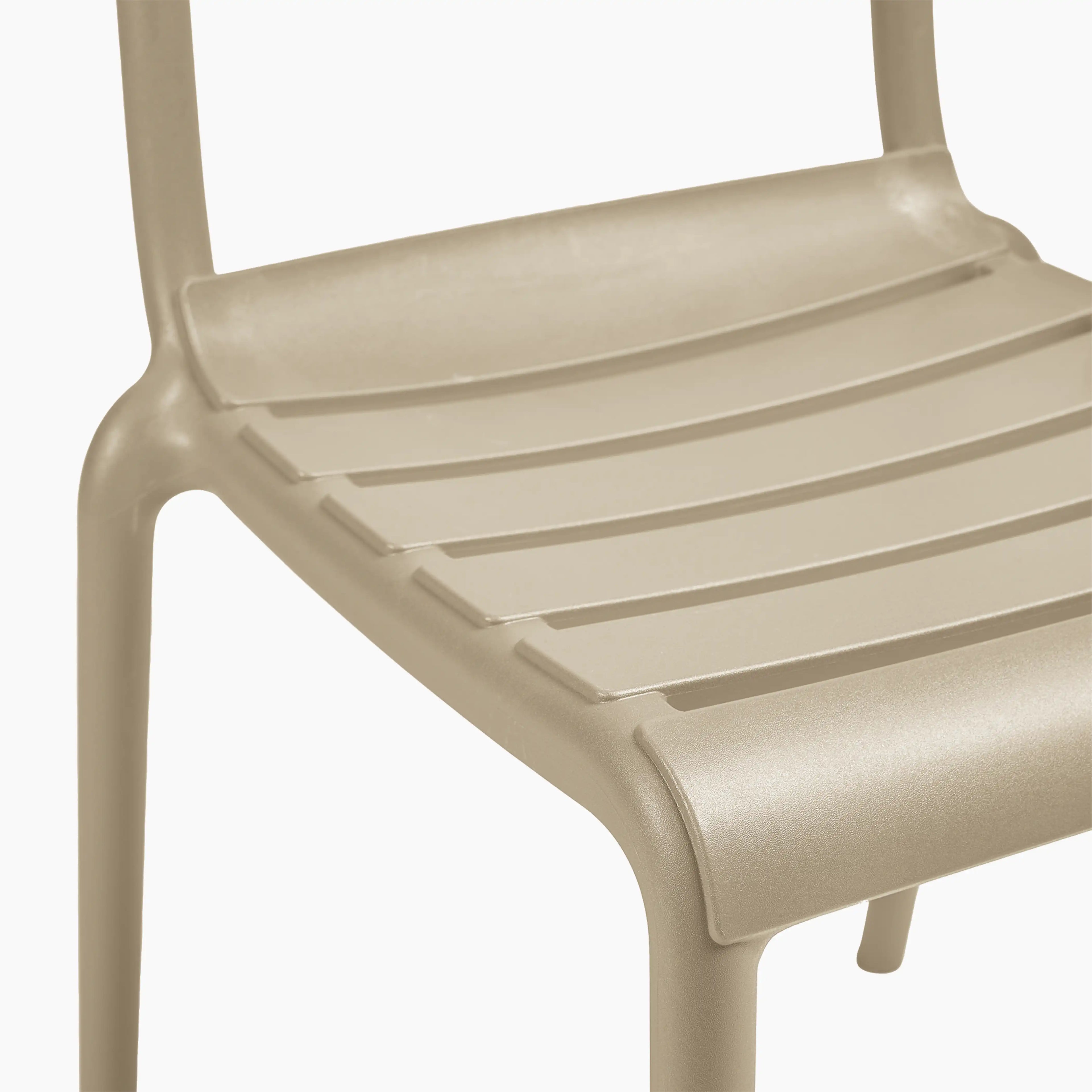 Hampton Stackable Dining Chair | Taupe