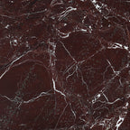 Gio Square Side Table | Burgundy Rosso Levanto Marble & Chrome