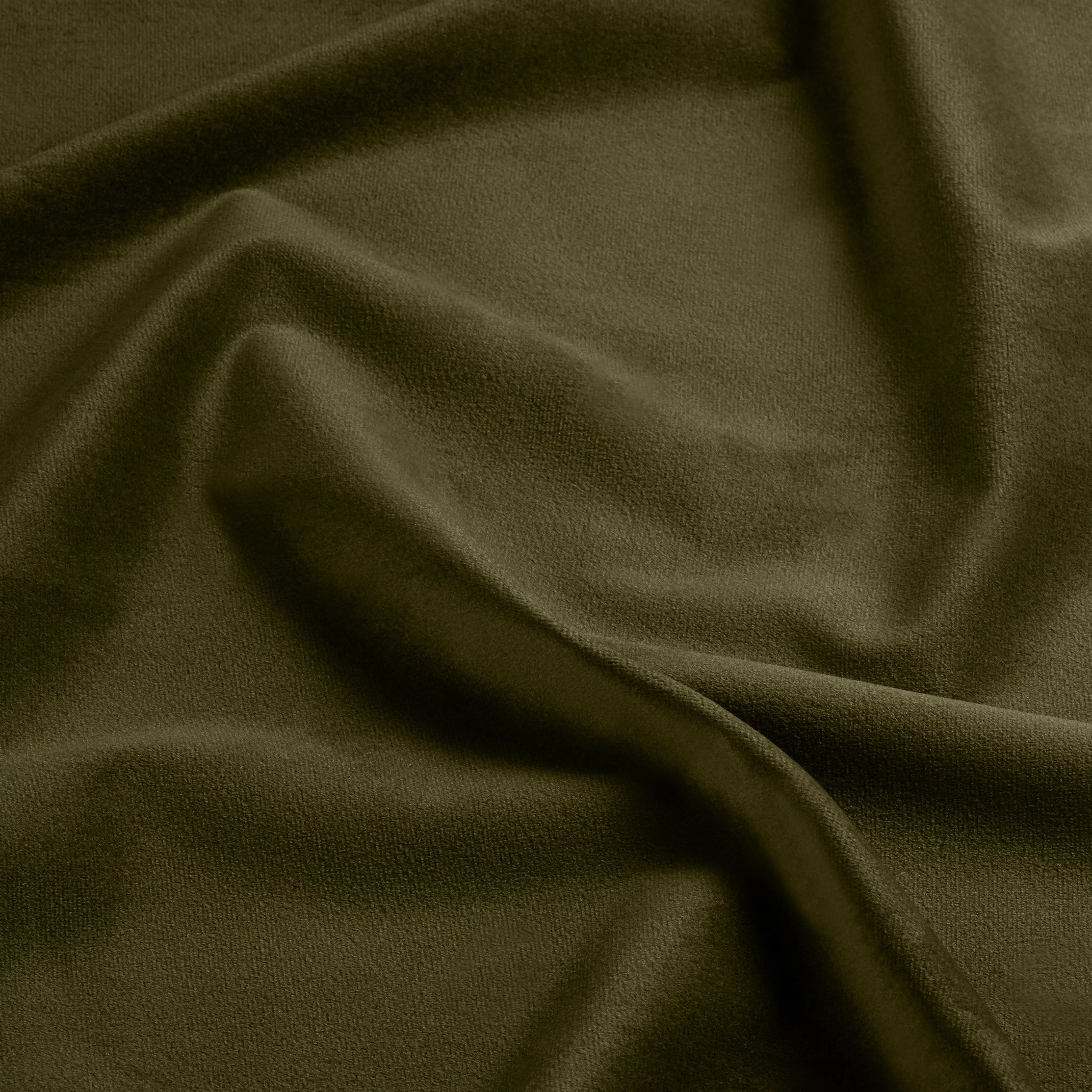 Arlet Accent Chair | Olive Green Sustainable Velvet & Walnut