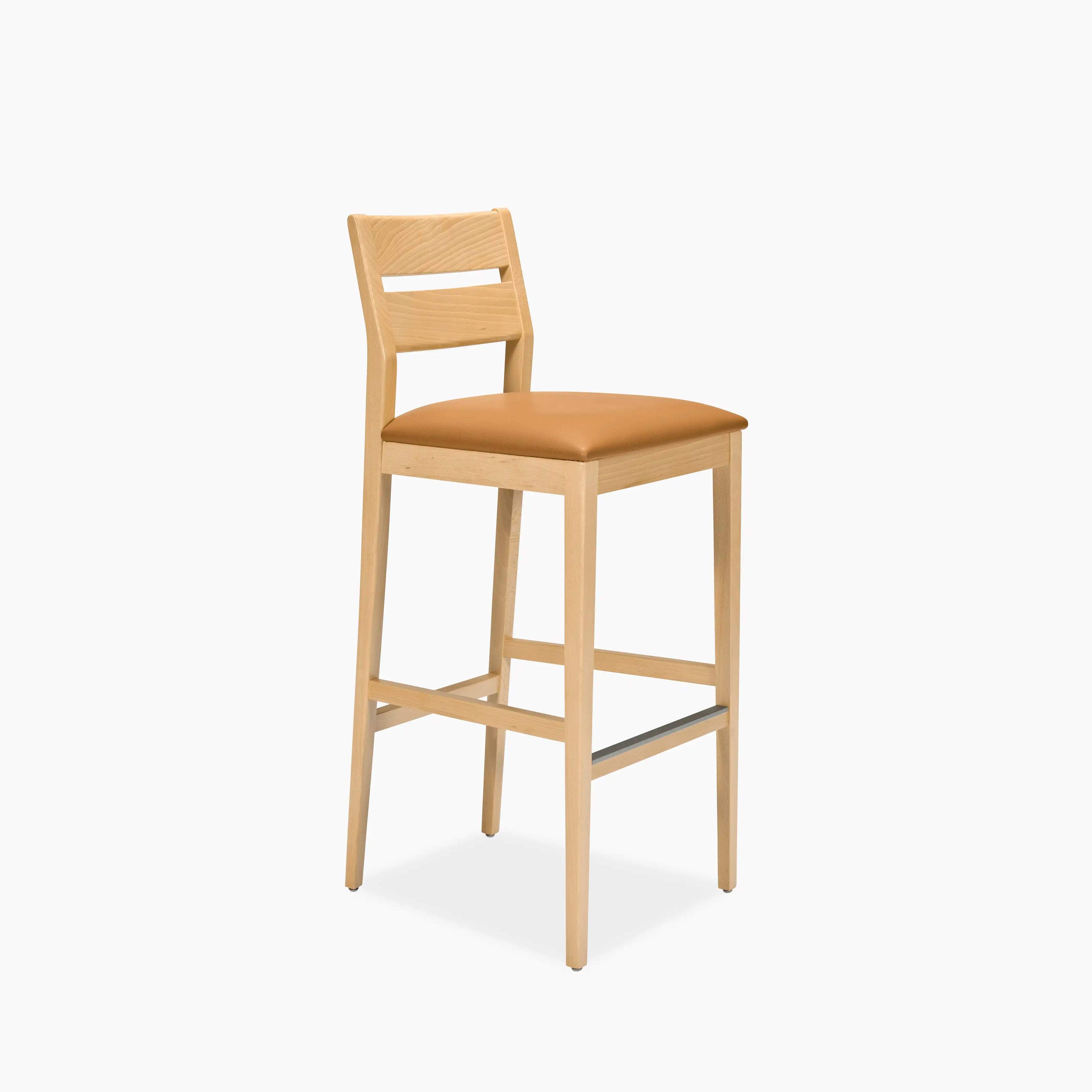 Bella Wooden Bar Stool