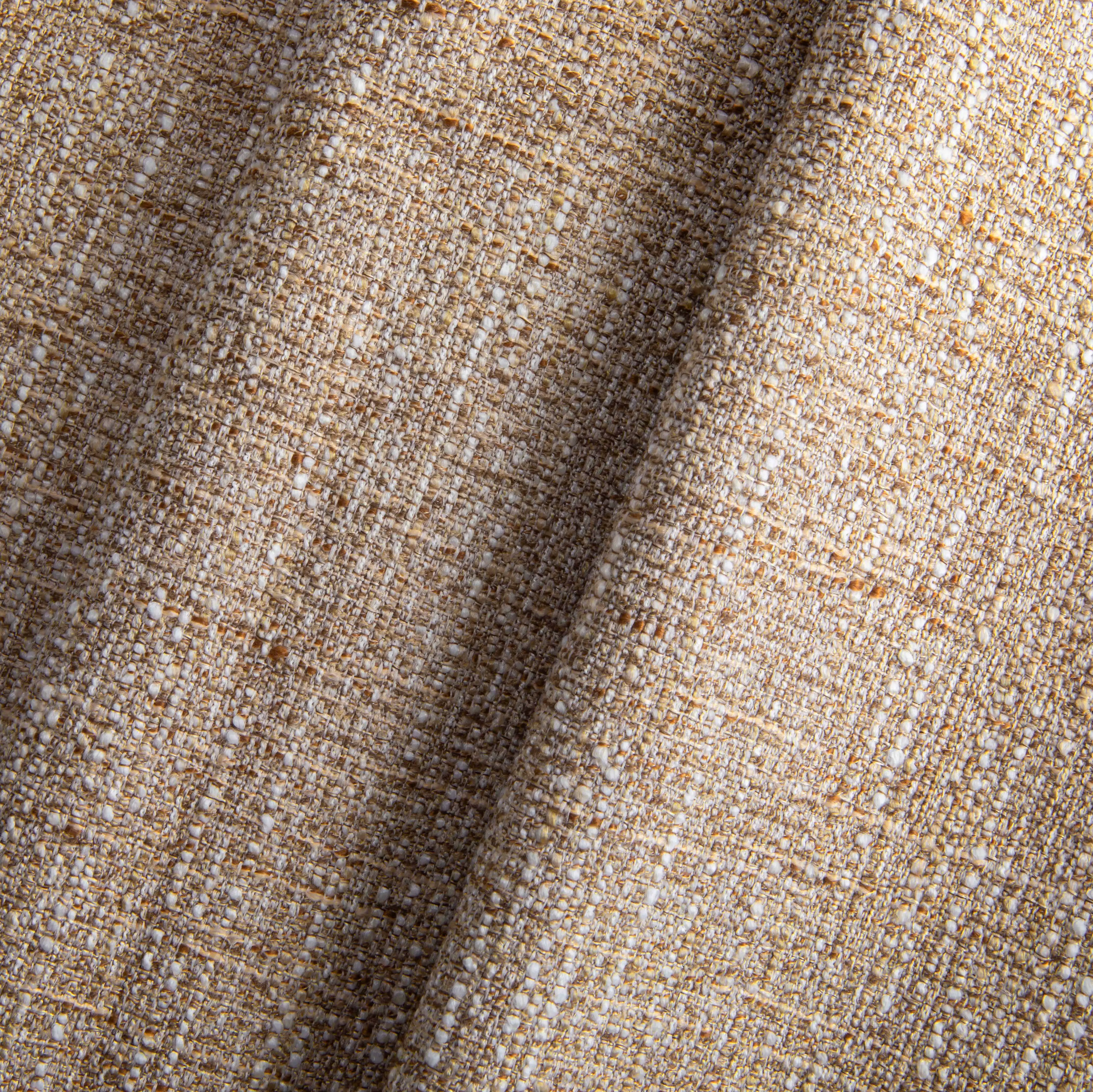 Bennett Bench | Speckled Latte Boucle & Walnut