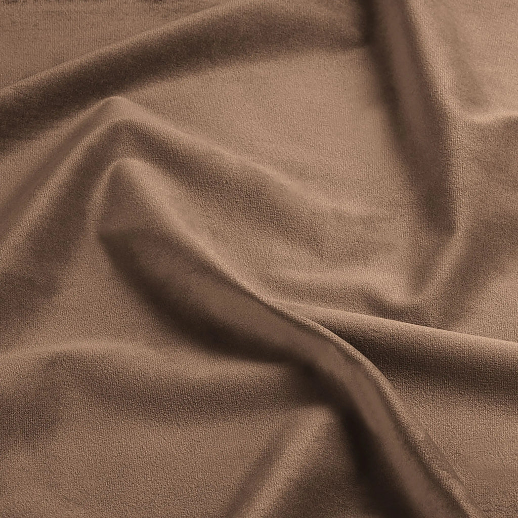 Emile Swivel Armchair | Taupe Sustainable Velvet & Walnut & Walnut