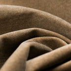 Halston Bar Stool | Truffle Brown Sustainable Mohair Velvet & Walnut