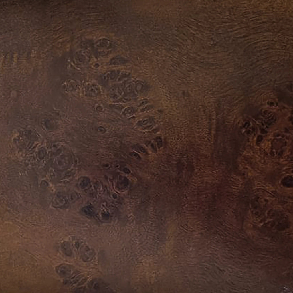 Kolson Rectangle Wall Mirror, 76 x 53 cm | Walnut Burl Wood