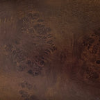 Kolson Rectangle Full Length Mirror,  153 x 77 cm| Walnut Burl Wood