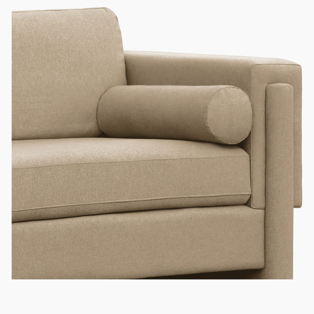 Ava 3 Seater Sofa | Oat Cream Fabric